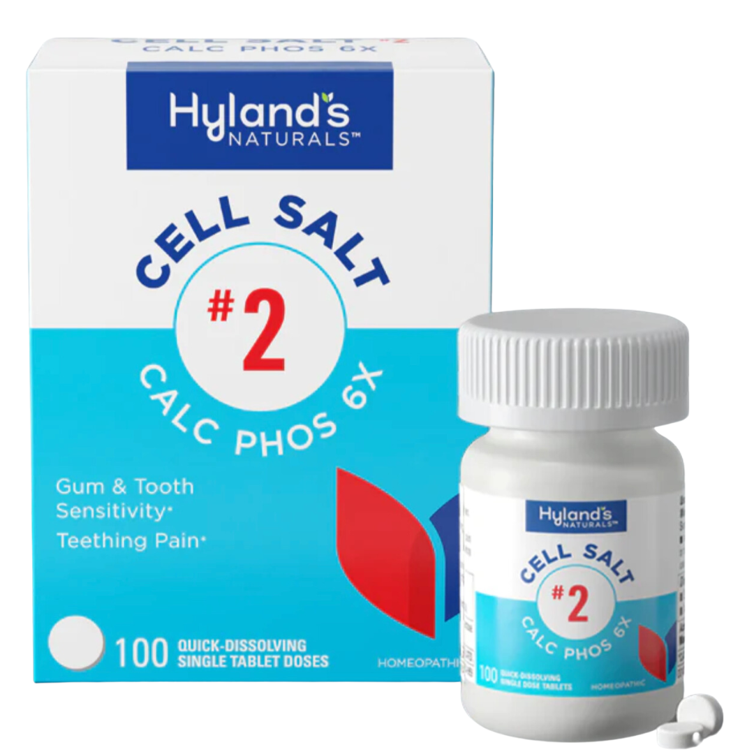 Hyland's Cell Salt #2 - Calcarea phosphorica for Tooth and Gum Sensitivity for Pets and People