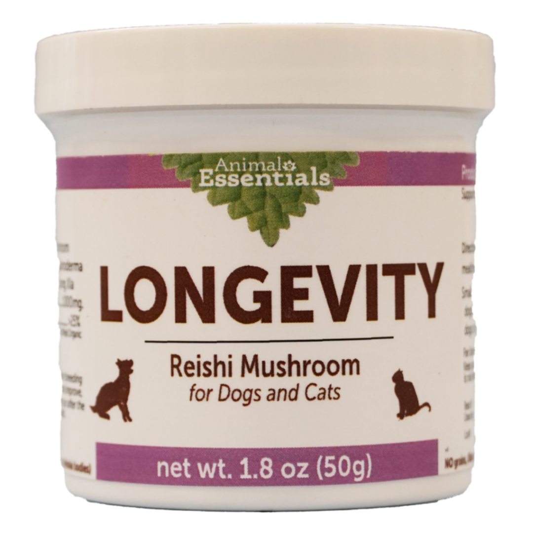 Longevity Reishi Mushroom Powder Extract for Dogs & Cats