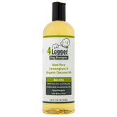 Organic to Food Standards Lemongrass and Aloe Dog Shampoo for Pets by 4-Legger