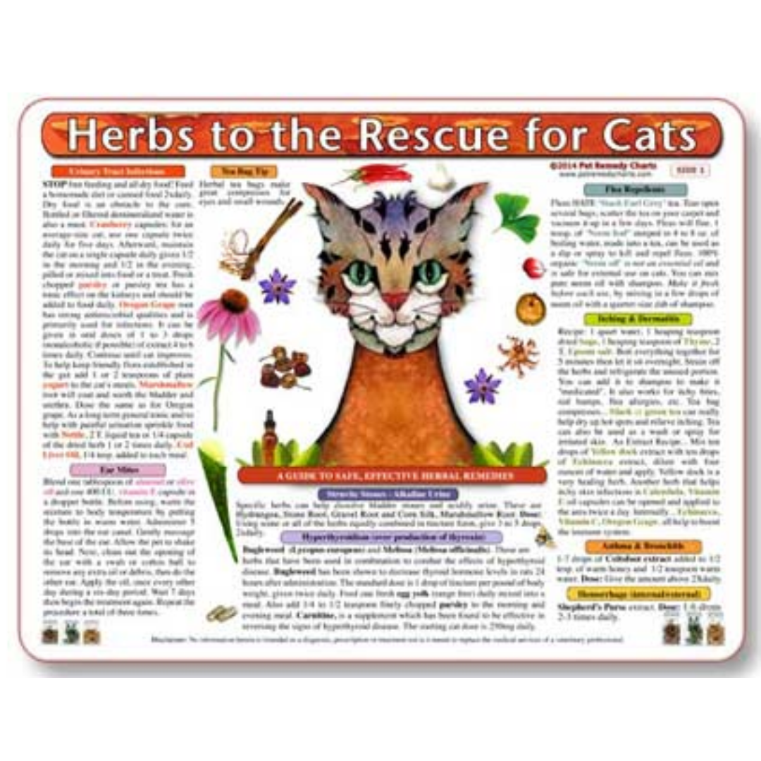 Home Remedy Charts for Conditions and Education for Pets