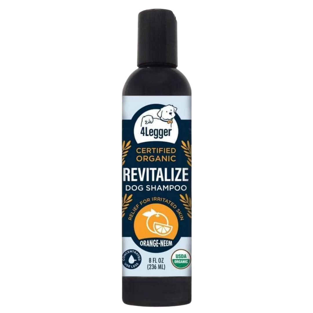 Revitalize Neem Anti-Flea Dog Shampoo by 4-Legger - 16oz
