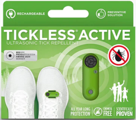 Tickless Active: Non-Toxic Tick and Flea Repellent for Humans & Pets