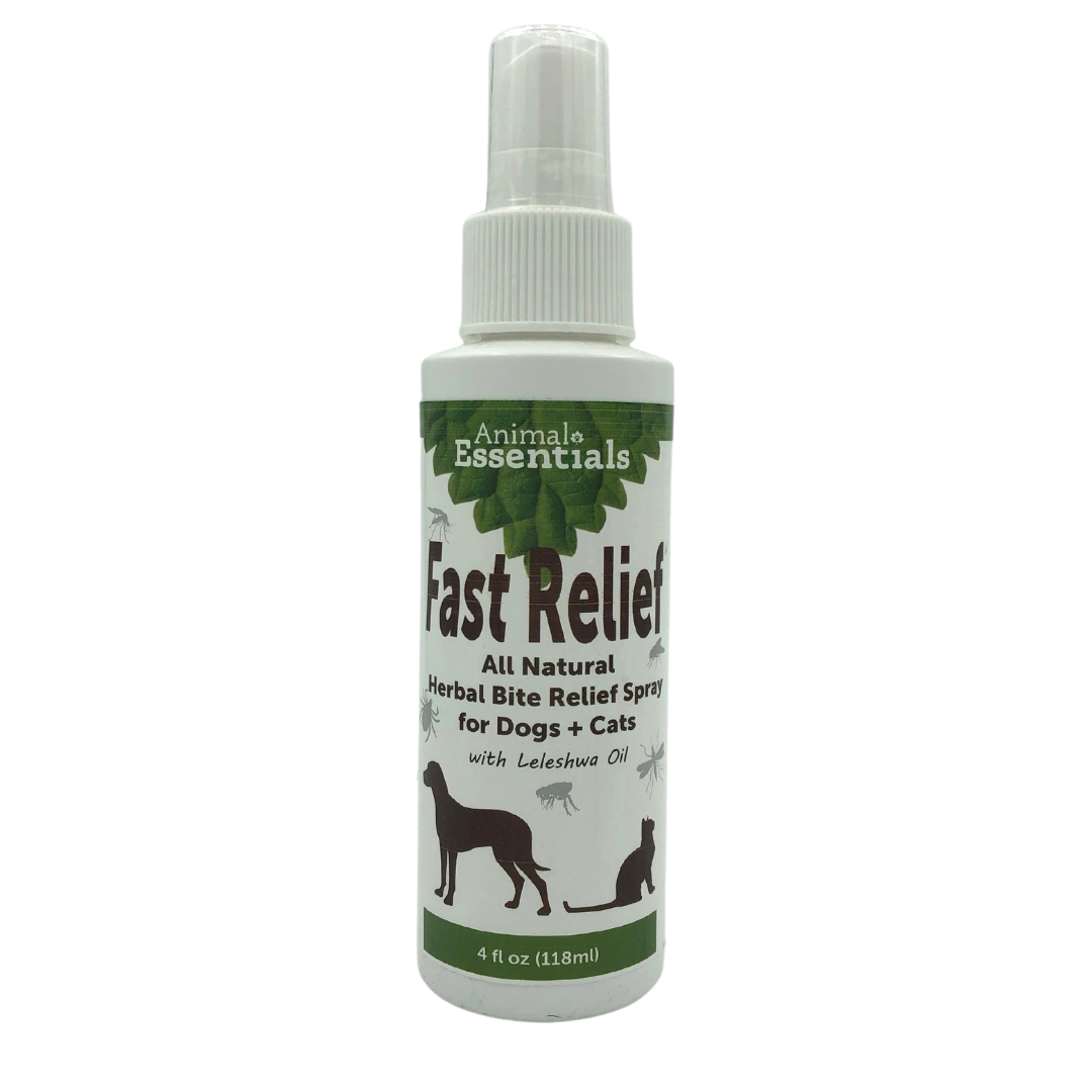 Fast Relief Soothing Herbal Bite Relief Spray for Dogs and Cats by Animal Essentials