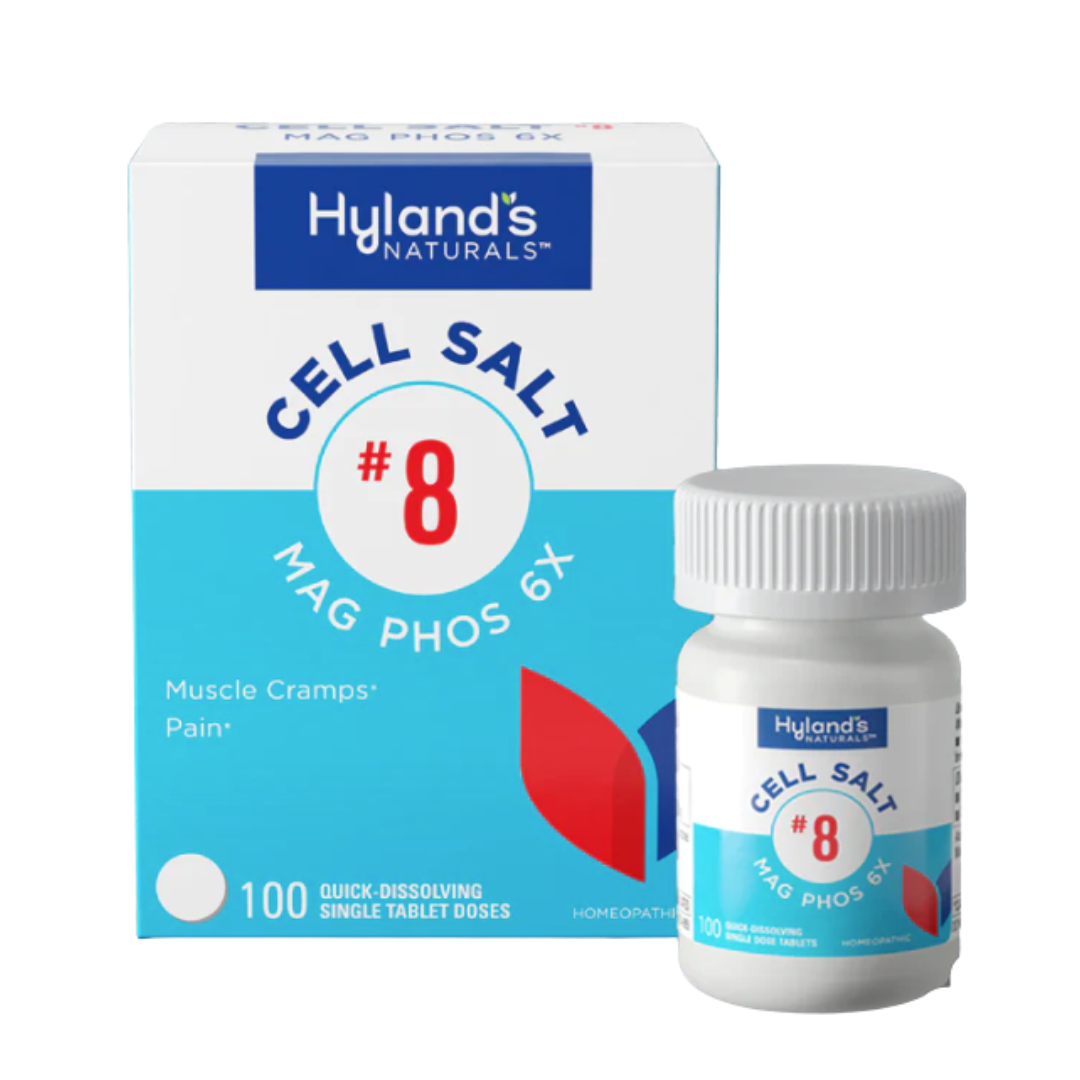 Hyland's Cell Salt #8 - Magnesium phosphoricum for Cramping Pain for Pets and People
