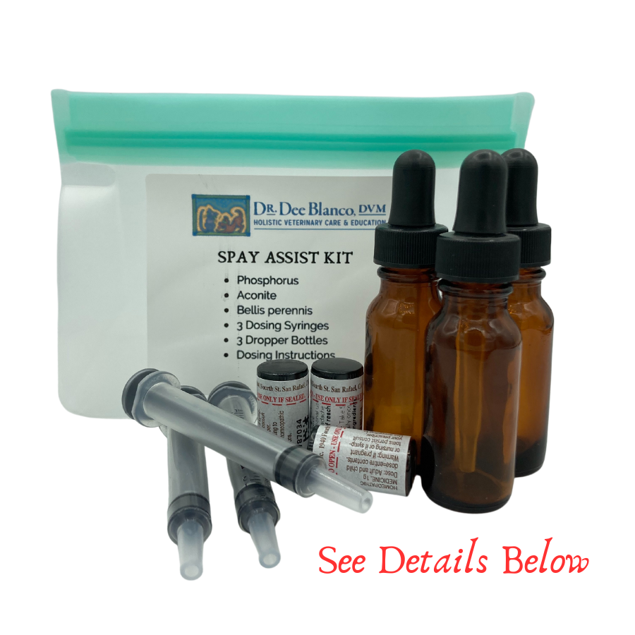 Neuter Or Spay Homeopathic Support Kit